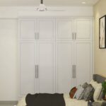 Furniture Semarang: Lemari Pakaian Ayun Modern Putih Custom