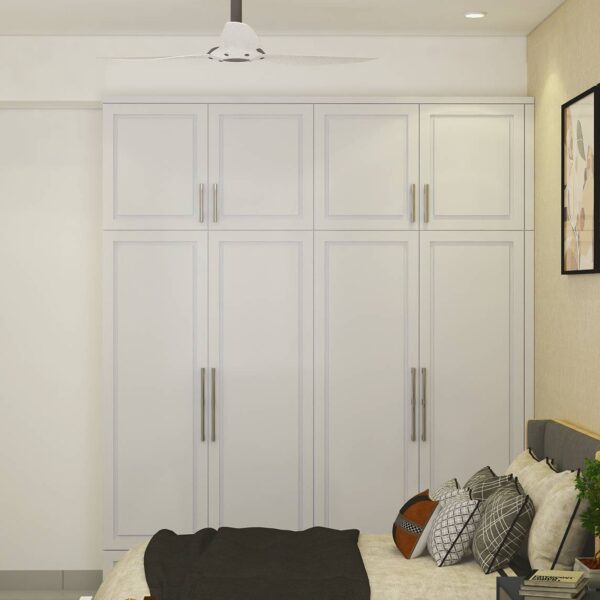 Furniture Semarang: Lemari Pakaian Ayun Modern Putih Custom
