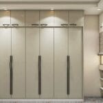 Lemari Ayun 6 Pintu Modern Warna Champagne Elegan & Luas