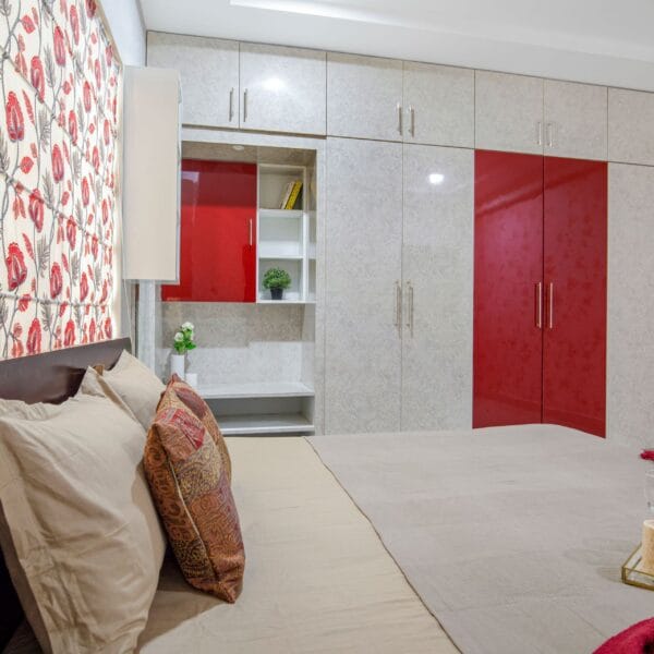 Lemari Ayun 6 Pintu Modern Merah Putih: Desain Impian Anda