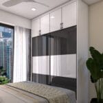 Furniture Custom Semarang: Lemari Pintu Geser Modern Loteng