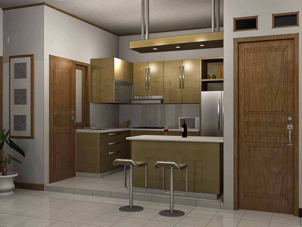 5.Desain Interior Dapur Modern