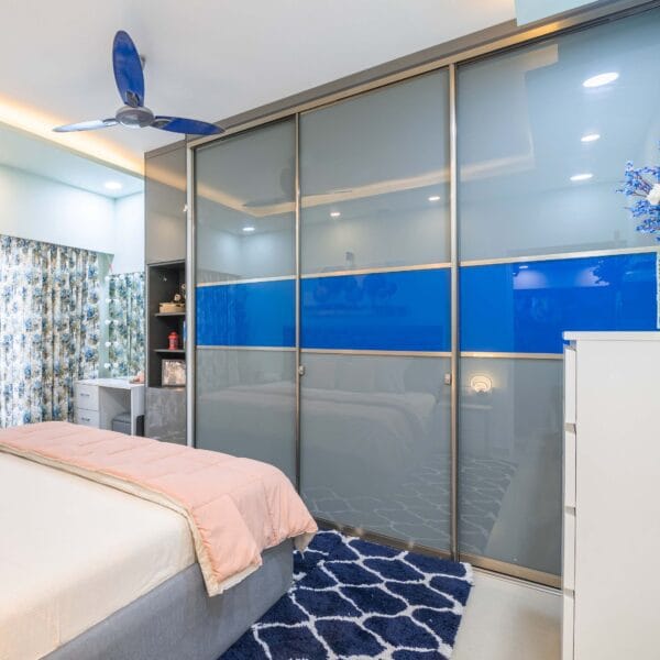 Lemari Pintu Geser Kontemporer | Desain Custom Minimalis