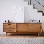 Mid Century Media Console 80 