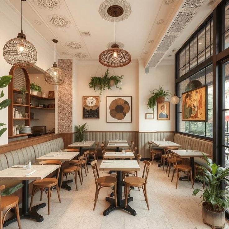 Interior cafe semarang