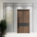 Desain Pintu Tunggal Ayun Matte Finish Modern