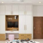 Lemari Pakaian 4 Pintu Modern Custom Semarang | Furniture Semarang