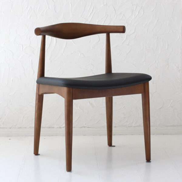 Kursi Cafe Minimalis Elbow Dari Kayu Jati
