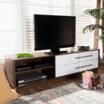 Meja TV Minimalis Jati Model Scandinavian Modern Terbaru