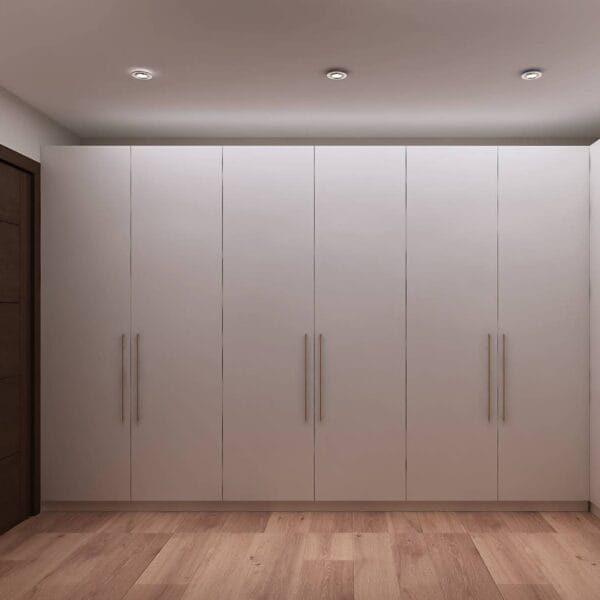 Furniture Semarang: Lemari Pakaian Custom Modern 11 Pintu Cermin