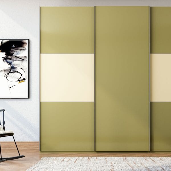Desain Lemari Geser 3 Pintu yang Canggih dan Modern