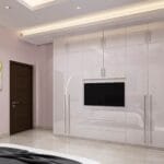 Desain Lemari Ayun Modern Dengan Laci Eksternal