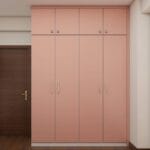 Lemari Ayun 4 Pintu Kontemporer Rose Granium