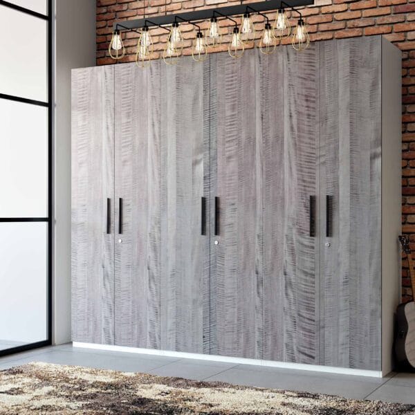 Desain Lemari Ayun 6 Pintu Tradisional India